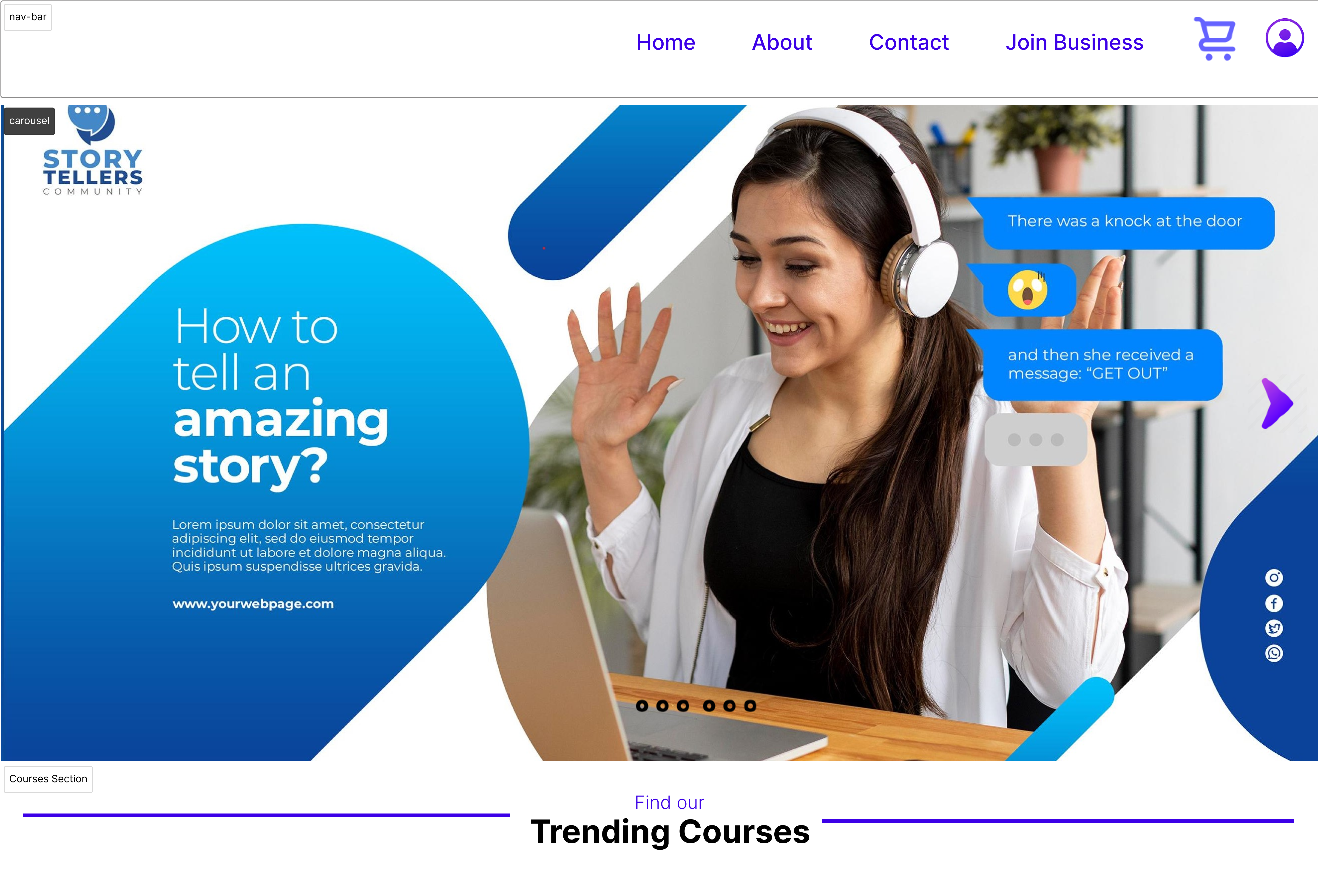 website design